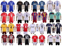 Kits camisa e calção - Vários times temporada 2010/11